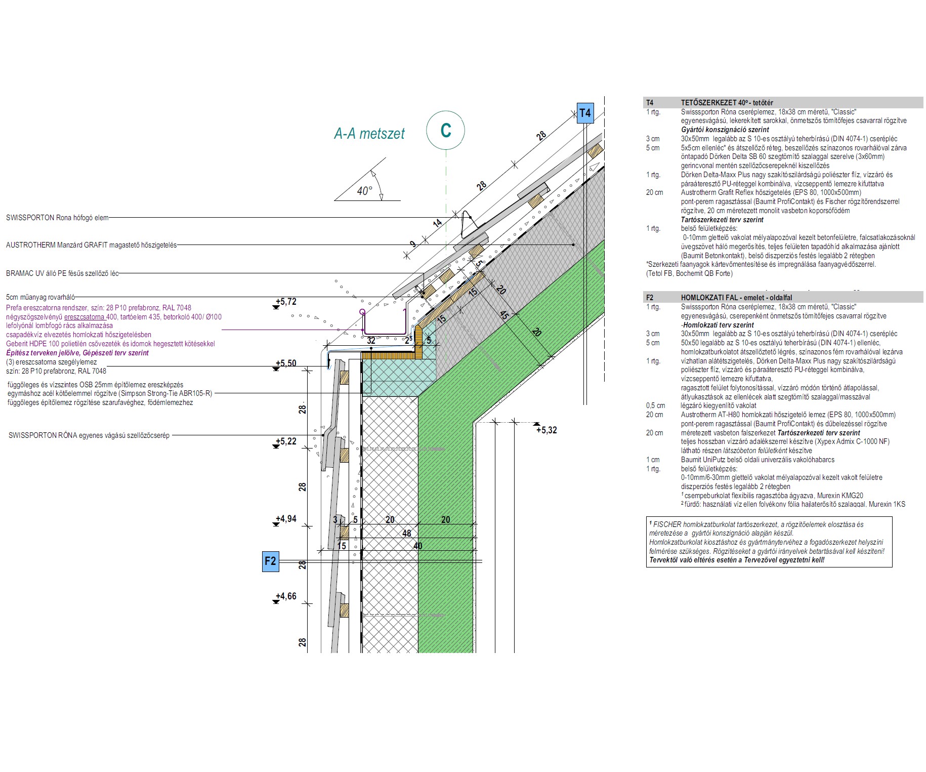 Technical drawings — family house — image 2