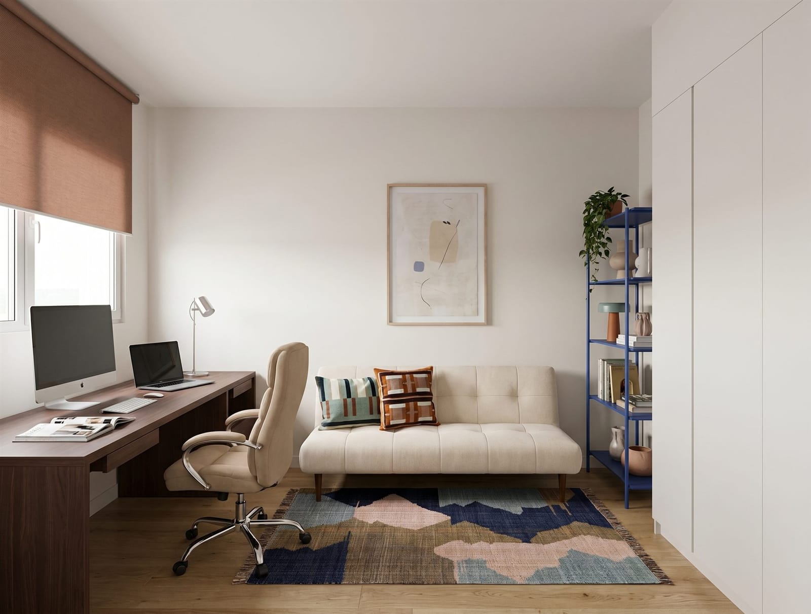 Poblenou flat — home office